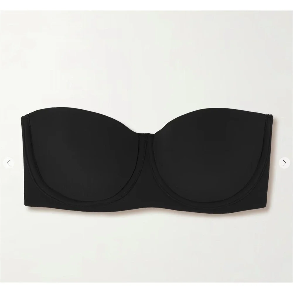 SKIMS Fits Everybody Strapless Bra Onyx Black‎ Style BA BAN 3151 Size 32A